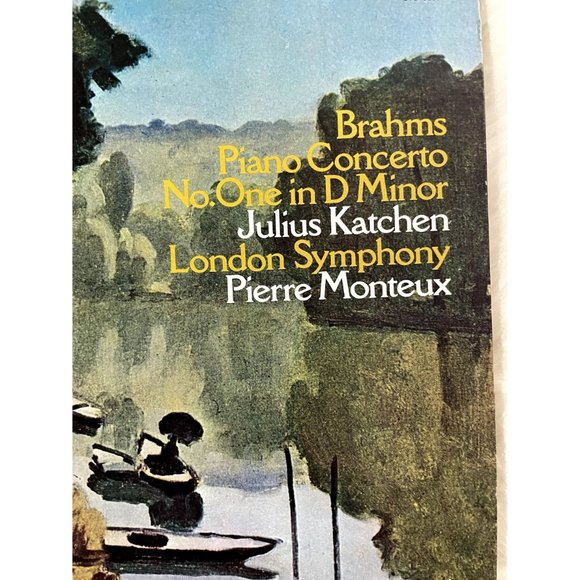 1966 Vinyl of Brahms Piano Concerto No One in D Minor London Symphony Orchestra - Picture 2 of 9